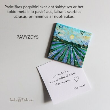 Tapytas Minipaveikslas-magnetas "Saulės takelis" 6